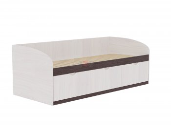 Кровать-8 одинарная с 3-мя ящиками (800*1900) ЛДСП в Артёмовском - artyomovskij.mebel-e96.ru