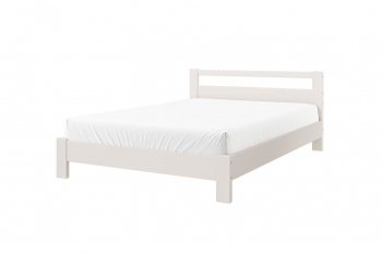 Кровать из массива Лана Льняной (БМ) в Артёмовском - artyomovskij.mebel-e96.ru