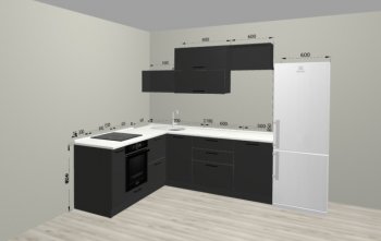 Угловой кухонный гарнитур Санвут 1516х2100 мм в Артёмовском - artyomovskij.mebel-e96.ru