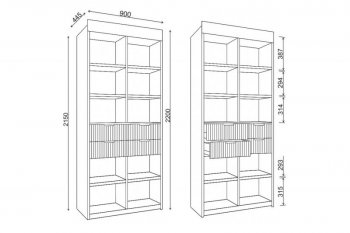 Набор детской мебели Лавис модульный белый софт (ДСВ) в Артёмовском - artyomovskij.mebel-e96.ru