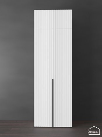 Шкаф с антресолью 800 мм Linnea MHR-2A-1 2450х800х510 (Белый-М 11.1.2) в Артёмовском - artyomovskij.mebel-e96.ru