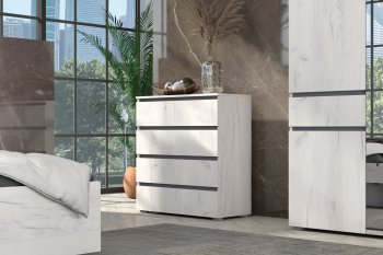 Комод Лиана графит (Зарон) в Артёмовском - artyomovskij.mebel-e96.ru