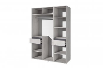 Спальный гарнитур Лиана графит, модульный (Зарон) в Артёмовском - artyomovskij.mebel-e96.ru