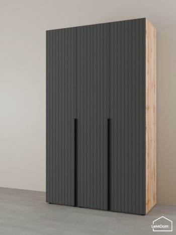 Шкаф Linnea MHR-3-2 2050х1200х510 (ДВ-М 11.1.25) в Артёмовском - artyomovskij.mebel-e96.ru