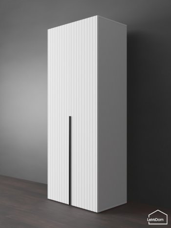 Шкаф Linnea MHR-2-2 2050х800х510 (Белый-М 11.1.2) в Артёмовском - artyomovskij.mebel-e96.ru