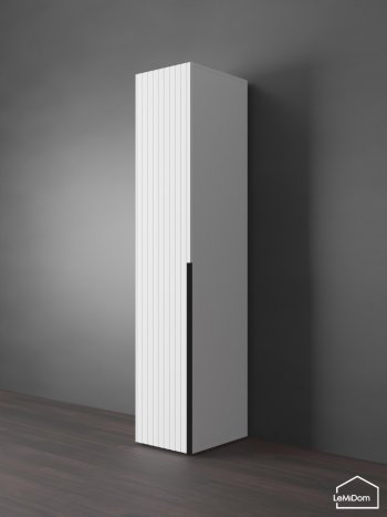 Шкаф Linnea MHR-1 2050х400х510 (Белый-М 11.1.2) в Артёмовском - artyomovskij.mebel-e96.ru