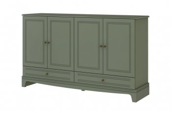 Комод 4 двери 2ящ. Лорето, зеленый самшит (БМ) в Артёмовском - artyomovskij.mebel-e96.ru