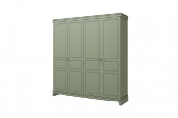 Шкаф 2000 мм распашной ШР-4 Лорето, зеленый самшит (БМ) в Артёмовском - artyomovskij.mebel-e96.ru