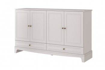 Комод 4 двери 2ящ. Лорето, льняной (БМ) в Артёмовском - artyomovskij.mebel-e96.ru | фото