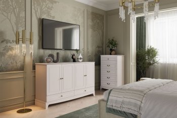 Спальный гарнитур Лорето, модульный, льняной (БМ) в Артёмовском - artyomovskij.mebel-e96.ru