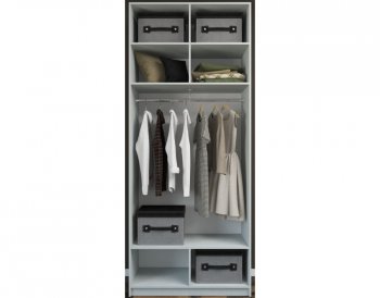 Шкаф распашной 1000 мм М6-2.1 П 100 + антресоль (М6) в Артёмовском - artyomovskij.mebel-e96.ru