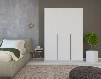 Шкаф распашной 2000 мм  М6-4.2 Б+П+Б 200+4 ящика (М6) в Артёмовском - artyomovskij.mebel-e96.ru