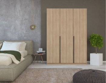 Шкаф распашной 2000 мм  М6-4.2 Б+П+Б 200 (М6) в Артёмовском - artyomovskij.mebel-e96.ru