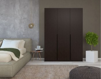 Шкаф распашной 2000 мм М6-4.6 Б+П+П+П 200 + антресоль + ящики (М6) в Артёмовском - artyomovskij.mebel-e96.ru