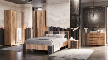 Спальный гарнитур Марракеш модульный (Лин) в Артёмовском - artyomovskij.mebel-e96.ru