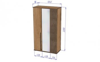 Шкаф 1200 мм 3х створчатый Марракеш (Лин) в Артёмовском - artyomovskij.mebel-e96.ru