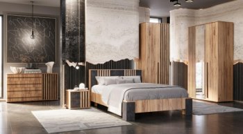 Кровать двуспальная Марракеш (Лин) в Артёмовском - artyomovskij.mebel-e96.ru