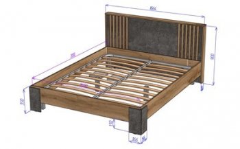 Кровать двуспальная Марракеш (Лин) в Артёмовском - artyomovskij.mebel-e96.ru