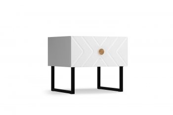 Спальный гарнитур Марсель модульный белый (Кураж) в Артёмовском - artyomovskij.mebel-e96.ru