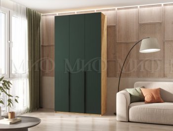 Шкаф 1200 мм Марвэл крафт/грин (Миф) в Артёмовском - artyomovskij.mebel-e96.ru