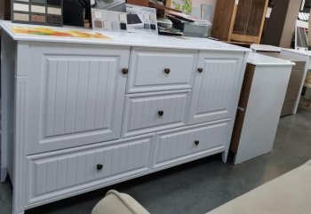 Спальный гарнитур Мэгги модульный (Белый) (БМ) в Артёмовском - artyomovskij.mebel-e96.ru