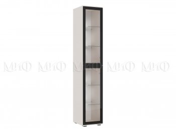 Пенал-стекло 400 мм Норд с подсветкой (Миф) в Артёмовском - artyomovskij.mebel-e96.ru