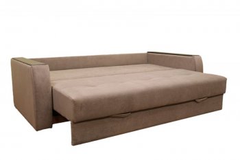 Диван Милан 3, НПБ, ткань Монако 02 (какао) (Хит Диван) в Артёмовском - artyomovskij.mebel-e96.ru