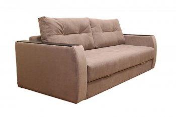 Диван Милан 3, НПБ, ткань Монако 02 (какао) (Хит Диван) в Артёмовском - artyomovskij.mebel-e96.ru