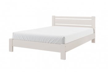 Кровать из массива Милс льняной (БМ) в Артёмовском - artyomovskij.mebel-e96.ru