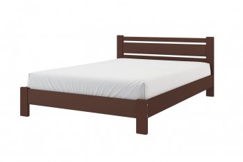 Кровать из массива Милс орех (БМ) в Артёмовском - artyomovskij.mebel-e96.ru