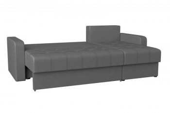 Диван угловой Парма БНП (стандарт) Монако 07 (темно-серый) 1 кат (Редмисон) в Артёмовском - artyomovskij.mebel-e96.ru