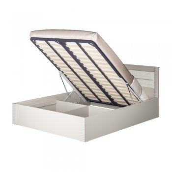 Кровать с подъемным механизмом Монако КР-16 Кашемир (БТС) в Артёмовском - artyomovskij.mebel-e96.ru