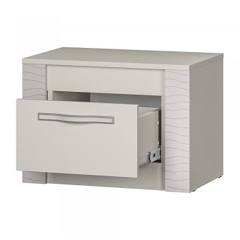 Прикроватная тумба Монако ТБ-26 кашемир (БТС) в Артёмовском - artyomovskij.mebel-e96.ru