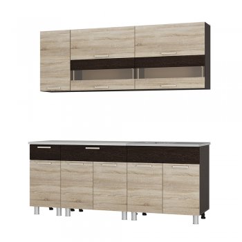 Кухонный гарнитур Монтана 2000 мм (БТС) в Артёмовском - artyomovskij.mebel-e96.ru