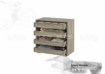 Комод КМ-09 Наоми (БТС) в Артёмовском - artyomovskij.mebel-e96.ru