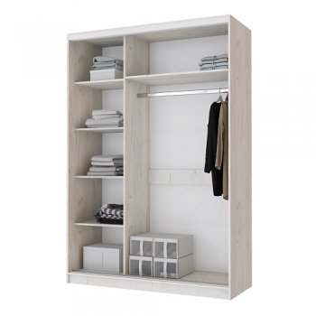 Шкаф-купе Неаполь 1500 мм без зеркал (ВНК) в Артёмовском - artyomovskij.mebel-e96.ru