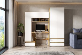 Стол компьютерный Некст-1 + Шкаф (СВ) в Артёмовском - artyomovskij.mebel-e96.ru