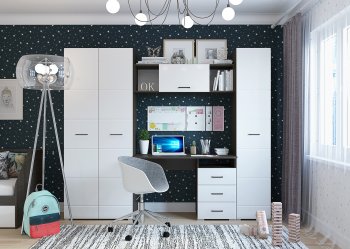 Набор детской мебели Ненси модульный (Гор) в Артёмовском - artyomovskij.mebel-e96.ru