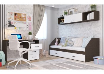 Набор детской мебели Ненси модульный (Гор) в Артёмовском - artyomovskij.mebel-e96.ru