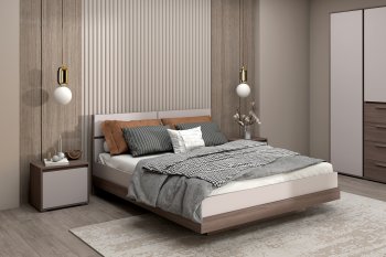 Спальный гарнитур Ника, модульный (Зарон) в Артёмовском - artyomovskij.mebel-e96.ru