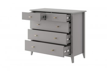 Спальный гарнитур Никеа модульный антрацит (БМ) в Артёмовском - artyomovskij.mebel-e96.ru