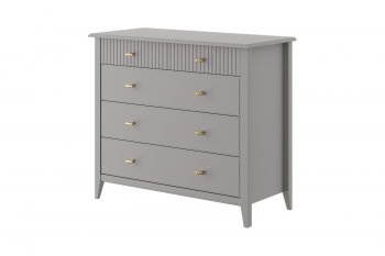 Комод 5 ящиков Никеа антрацит (БМ) в Артёмовском - artyomovskij.mebel-e96.ru