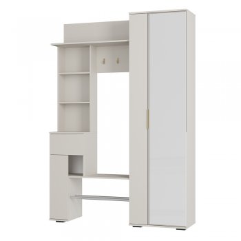 Прихожая Ницца ПР-04 Кашемир (БТС) в Артёмовском - artyomovskij.mebel-e96.ru