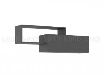 Стенка Норд-2 графит (Миф) в Артёмовском - artyomovskij.mebel-e96.ru