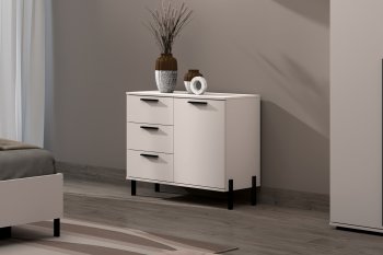 Комод со створкой Норден (Зарон) в Артёмовском - artyomovskij.mebel-e96.ru | фото