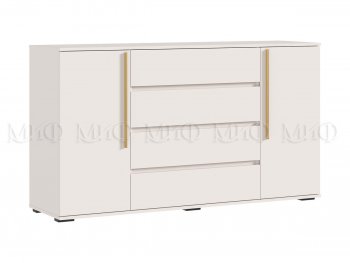 Комод 2 двери 4 ящика (1600) Норд, кашемир (Миф) в Артёмовском - artyomovskij.mebel-e96.ru