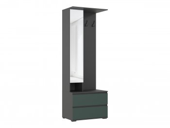 Прихожая Норд графит/изумруд (Миф) в Артёмовском - artyomovskij.mebel-e96.ru