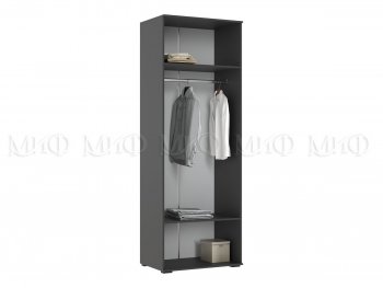 Шкаф 800 мм 2-х ств. Норд графит/изумруд (Миф) в Артёмовском - artyomovskij.mebel-e96.ru