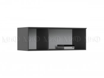 Шкаф 1200 мм 3-х ств. Норд с антресолью графит/изумруд (Миф) в Артёмовском - artyomovskij.mebel-e96.ru