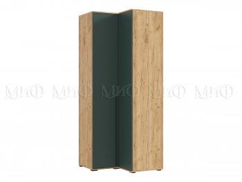 Шкаф угловой Норд крафт/изумруд (Миф) в Артёмовском - artyomovskij.mebel-e96.ru
